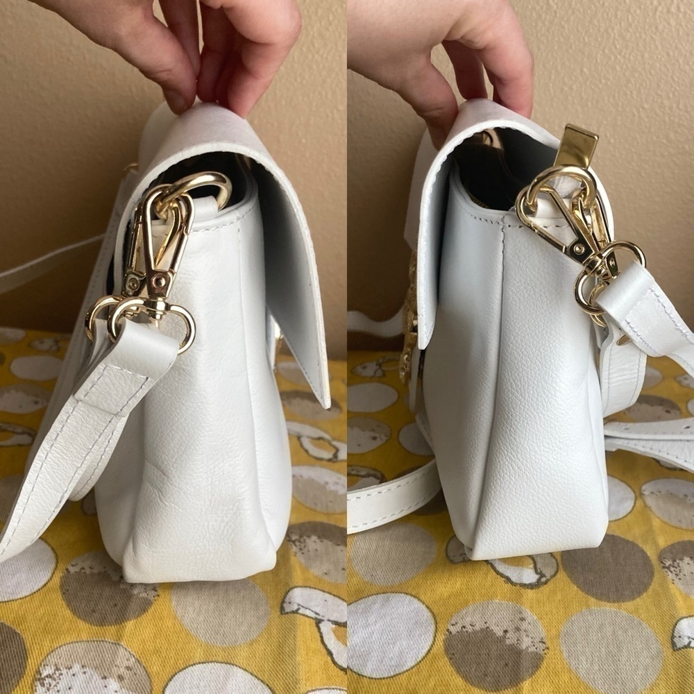 House of Harlow 1960 white snake crossbody bag - Picture 14 of 16